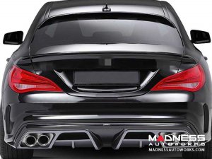 Mercedes-Benz CLA-Class C117 Rear Roof Lip - Carbon Fiber Mercedes-Benz CLA-Class C117 Rear Roof Lip - Carbon Fiber